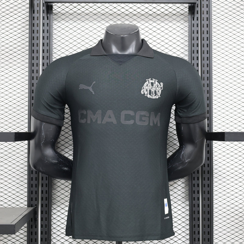 OLYMPIQUE DE MARSEILLE EDICIÓN ESPECIAL 125° AÑOS BLACK 24/25 HOMBRE (VERSION VERSION)