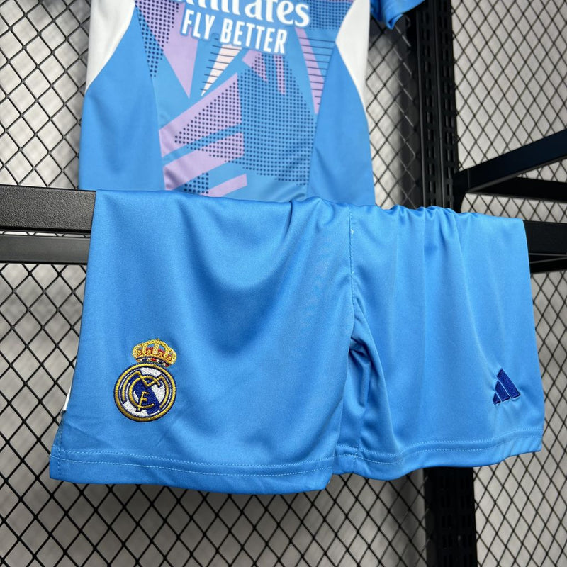 REAL MADRID PORTERO I 24/25 CONJUNTO INFANTIL